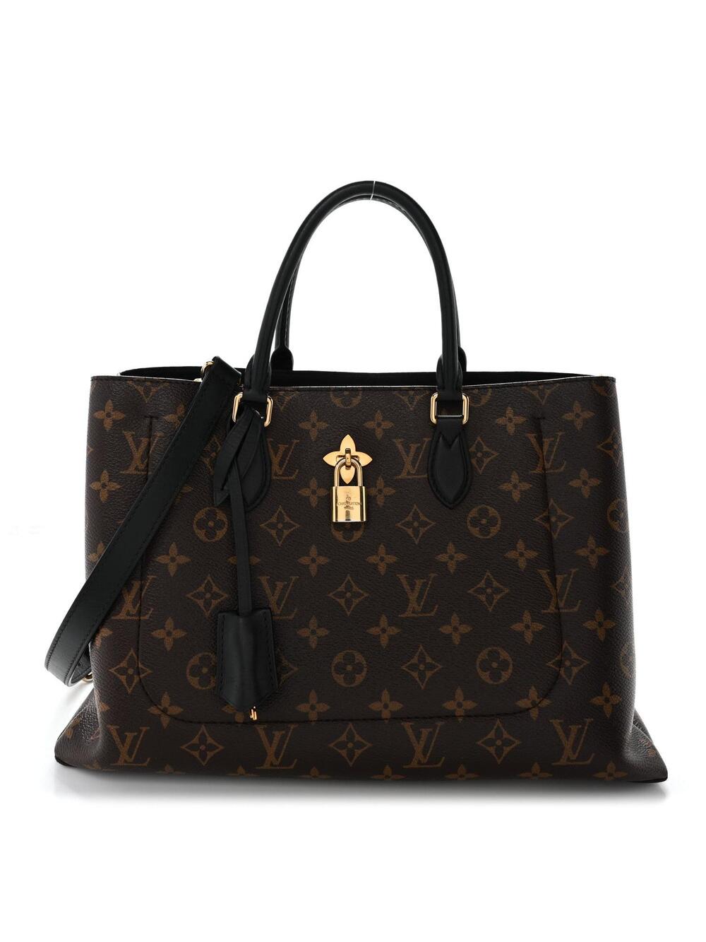 Louis Vuitton Flower Tote Black #263415L19B